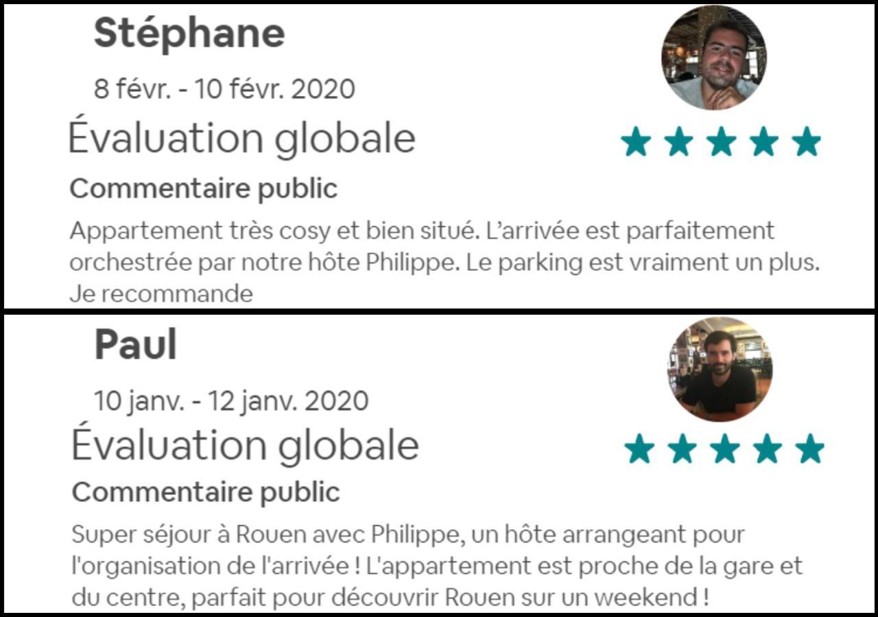 Cosy'Appart - La Cauchoise Leilighet Rouen Eksteriør bilde